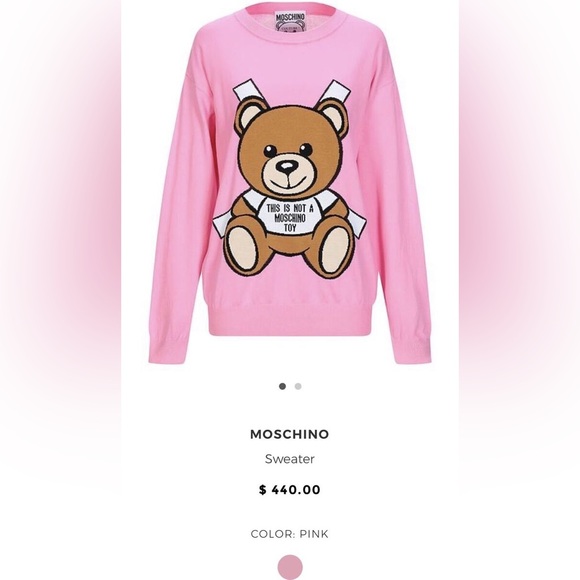 Moschino toy sweater